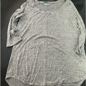 Maurice’s Heather grey long sleeve light weight top